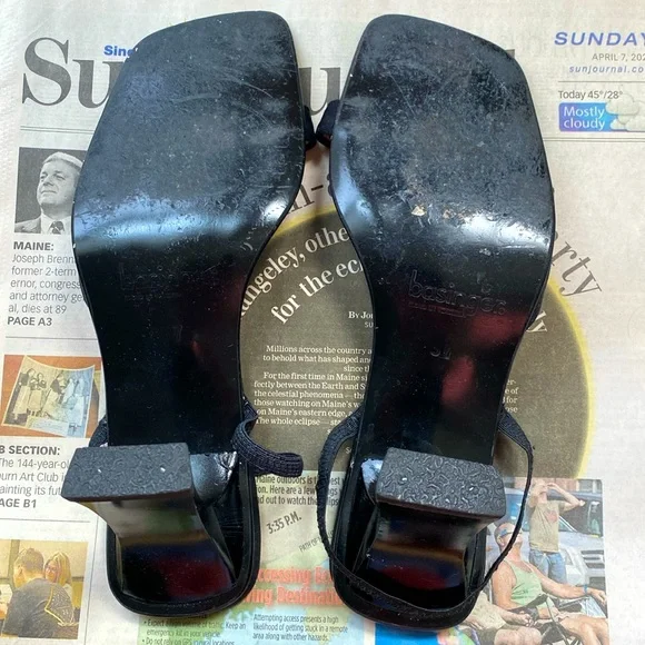 Basinger black sandals. Good condition overall.size 7 - Picture 2 of 6